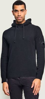czarny Sweter męski casualowy C.P. Company ze sklepu: Gomez Fashion Store w kategorii: Swetry męskie