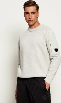 Sweter męski casualowy zimowy C.P. Company ze sklepu: Gomez Fashion Store w kategorii: Swetry męskie - zdjęcie 874714-BD9-10338_CY265M000010A01