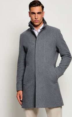 Płaszcz męski TIGER OF SWEDEN ze sklepu: Gomez Fashion Store w kategorii: Płaszcze męskie - zdjęcie 874714-BD9-10338_TG265M000017064