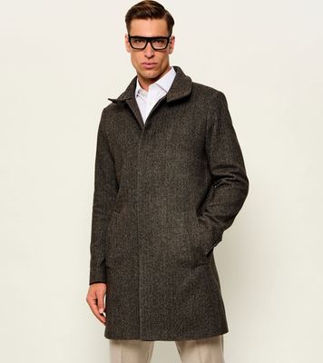 Płaszcz męski TIGER OF SWEDEN ze sklepu: Gomez Fashion Store w kategorii: Płaszcze męskie - zdjęcie 874714-BD9-10338_TG265M000017078