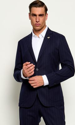 Marynarka męska elegancka Tombolini ze sklepu: Gomez Fashion Store w kategorii: Marynarki męskie - zdjęcie 874714-BD9-10338_TL265M000023018
