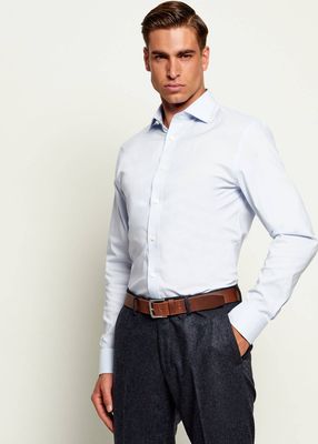 TIGER OF SWEDEN - Koszula męska wiosenna ze sklepu: Gomez Fashion Store w kategorii: Koszule męskie - zdjęcie 874714-BD9-10338_TG265M000042055