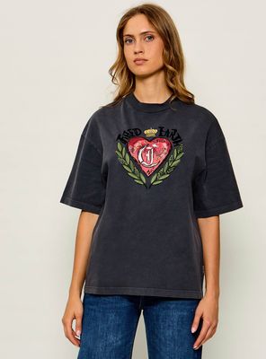 Bluzka damska Just Cavalli ze sklepu: Gomez Fashion Store w kategorii: Bluzki damskie - zdjęcie 874714-BD9-10338_CA264W000030899