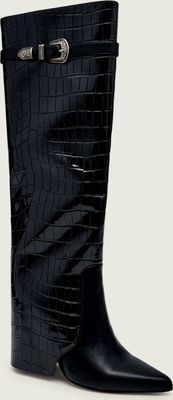 Kozaki damskie na zimę Just Cavalli ze sklepu: Gomez Fashion Store w kategorii: Kozaki damskie - zdjęcie 874714-BD9-10338_CA265W000003899