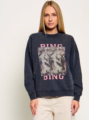 Bluza damska jesienna Anine Bing ze sklepu: Gomez Fashion Store w kategorii: Bluzy damskie - zdjęcie 874714-BD9-10338_AB265W000019008