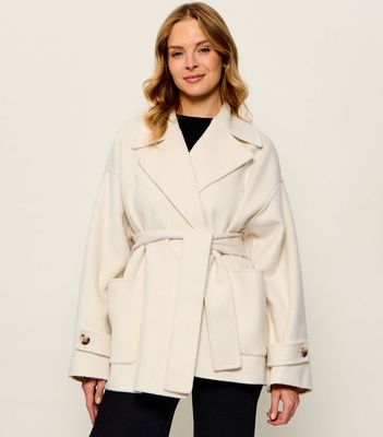 Liu Jo - Płaszcz damski casual ze sklepu: Gomez Fashion Store w kategorii: Płaszcze damskie - zdjęcie 874714-BD9-10338_LJ264W000103662