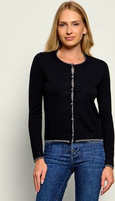 Sweter damski casual Liu Jo ze sklepu: Gomez Fashion Store w kategorii: Swetry damskie - zdjęcie 874714-BD9-10338_LJ264W000107222