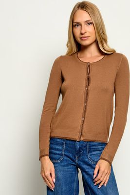 Liu Jo - Sweter damski casual ze sklepu: Gomez Fashion Store w kategorii: Swetry damskie - zdjęcie 874714-BD9-10338_LJ264W00010719Q