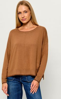Sweter damski casual Liu Jo ze sklepu: Gomez Fashion Store w kategorii: Swetry damskie - zdjęcie 874714-BD9-10338_LJ264W00010919Q