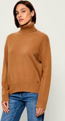 Sweter damski casual Liu Jo ze sklepu: Gomez Fashion Store w kategorii: Swetry damskie - zdjęcie 874714-BD9-10338_LJ264W00011219Q