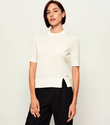 Sweter damski Liu Jo ze sklepu: Gomez Fashion Store w kategorii: Swetry damskie - zdjęcie 874714-BD9-10338_LJ264W000115701