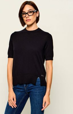 Sweter damski Liu Jo ze sklepu: Gomez Fashion Store w kategorii: Swetry damskie - zdjęcie 874714-BD9-10338_LJ264W000115222