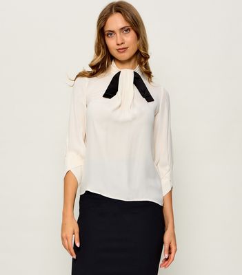 Elisabetta Franchi - Bluzka damska na wiosnę ze sklepu: Gomez Fashion Store w kategorii: Bluzki damskie - zdjęcie 874714-BD9-10338_EF264W000083084