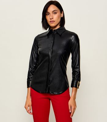 Koszula damska Elisabetta Franchi ze sklepu: Gomez Fashion Store w kategorii: Koszule damskie - zdjęcie 874714-BD9-10338_EF264W000087110