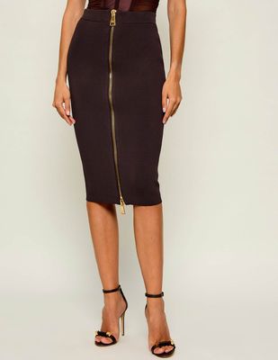 Spódnica na wiosnę Elisabetta Franchi ze sklepu: Gomez Fashion Store w kategorii: Spódnice - zdjęcie 874714-BD9-10338_EF264W000105A91