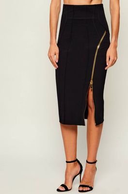 Spódnica elegancka Elisabetta Franchi ze sklepu: Gomez Fashion Store w kategorii: Spódnice - zdjęcie 874714-BD9-10338_EF264W000107110