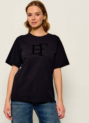 Bluzka damska Elisabetta Franchi ze sklepu: Gomez Fashion Store w kategorii: Bluzki damskie - zdjęcie 874714-BD9-10338_EF264W000119110
