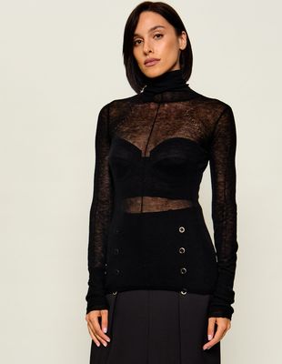 Bluzka damska elegancka Elisabetta Franchi ze sklepu: Gomez Fashion Store w kategorii: Bluzki damskie - zdjęcie 874714-BD9-10338_EF264W000127110