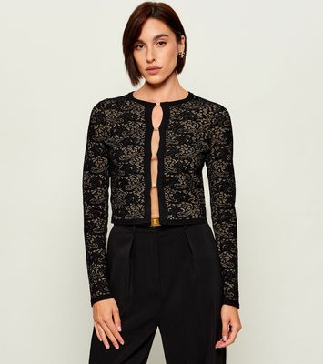 Sweter damski na zimę Elisabetta Franchi ze sklepu: Gomez Fashion Store w kategorii: Swetry damskie - zdjęcie 874714-BD9-10338_EF264W000135E94