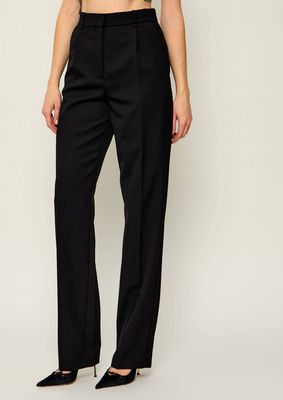 Elisabetta Franchi - Spodnie damskie retro ze sklepu: Gomez Fashion Store w kategorii: Spodnie damskie - zdjęcie 874714-BD9-10338_EF264W000139110