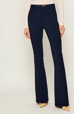 Spodnie damskie w stylu retro na jesień Elisabetta Franchi ze sklepu: Gomez Fashion Store w kategorii: Spodnie damskie - zdjęcie 874714-BD9-10338_EF264W000143888