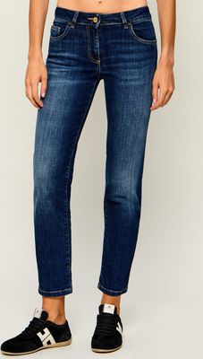 Jeansy damskie Elisabetta Franchi ze sklepu: Gomez Fashion Store w kategorii: Jeansy damskie - zdjęcie 874714-BD9-10338_EF264W000158577