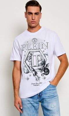 T-shirt męski młodzieżowy Philipp Plein ze sklepu: Gomez Fashion Store w kategorii: T-shirty męskie - zdjęcie 874714-BD9-10338_PN264M000022001