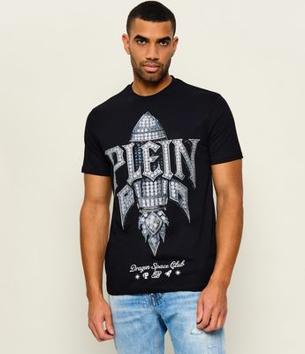 T-shirt męski Philipp Plein ze sklepu: Gomez Fashion Store w kategorii: T-shirty męskie - zdjęcie 874714-BD9-10338_PN264M000058002