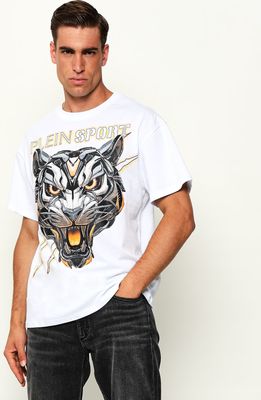 T-shirt męski Plein Sport ze sklepu: Gomez Fashion Store w kategorii: T-shirty męskie - zdjęcie 874714-BD9-10338_PS264M000042101