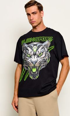 T-shirt męski na wiosnę Plein Sport ze sklepu: Gomez Fashion Store w kategorii: T-shirty męskie - zdjęcie 874714-BD9-10338_PS264M000042102