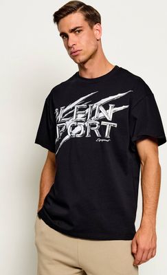 T-shirt męski na wiosnę Plein Sport ze sklepu: Gomez Fashion Store w kategorii: T-shirty męskie - zdjęcie 874714-BD9-10338_PS264M000031102