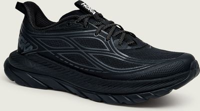 czarny Buty sportowe męskie wiązane Hoka ze sklepu: Gomez Fashion Store w kategorii: Buty sportowe męskie