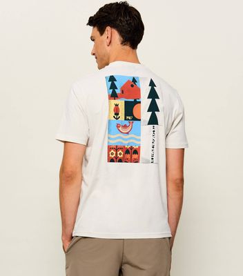 Napapijri - T-shirt męski casualowy ze sklepu: Gomez Fashion Store w kategorii: T-shirty męskie - zdjęcie 874714-BD9-10338_NA265M000003288