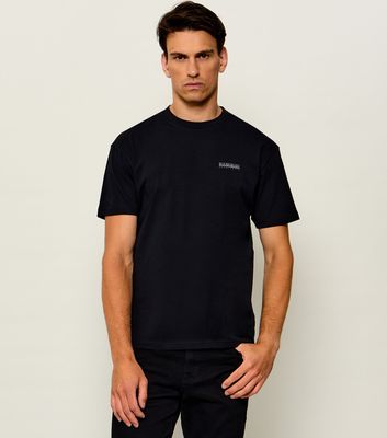 T-shirt męski casualowy Napapijri ze sklepu: Gomez Fashion Store w kategorii: T-shirty męskie - zdjęcie 874714-BD9-10338_NA265M000004925