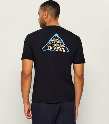 T-shirt męski w sportowym stylu Napapijri ze sklepu: Gomez Fashion Store w kategorii: T-shirty męskie - zdjęcie 874714-BD9-10338_NA265M000014925