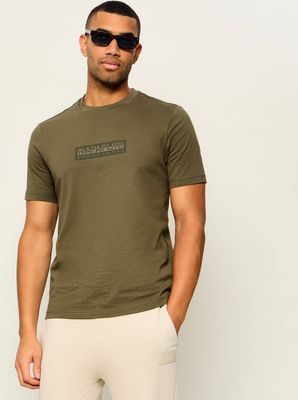 T-shirt męski Napapijri ze sklepu: Gomez Fashion Store w kategorii: T-shirty męskie - zdjęcie 874714-BD9-10338_NA265M000024A13
