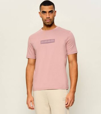 Napapijri - T-shirt męski sportowy ze sklepu: Gomez Fashion Store w kategorii: T-shirty męskie - zdjęcie 874714-BD9-10338_NA265M000024267