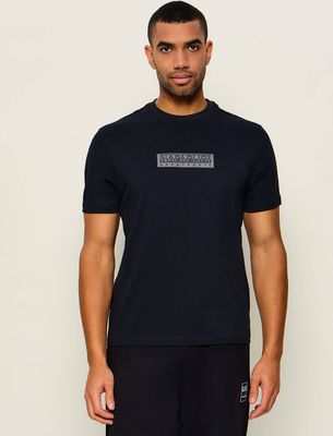 T-shirt męski sportowy na wiosnę Napapijri ze sklepu: Gomez Fashion Store w kategorii: T-shirty męskie - zdjęcie 874714-BD9-10338_NA265M000024925