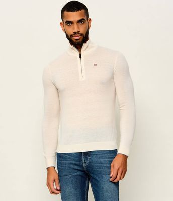 Sweter męski sportowy Napapijri ze sklepu: Gomez Fashion Store w kategorii: Swetry męskie - zdjęcie 874714-BD9-10338_NA265M000028380
