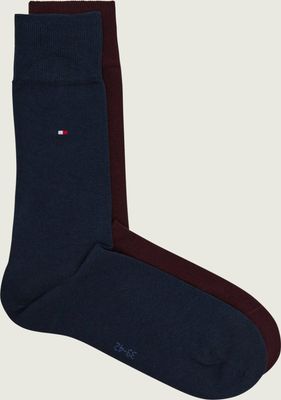 Skarpetki damskie gładkie Tommy Hilfiger ze sklepu: Gomez Fashion Store w kategorii: Skarpetki damskie - zdjęcie 874714-BD9-10338_TH265M000314ZJ6