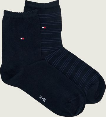 Tommy Hilfiger - Skarpetki damskie ze sklepu: Gomez Fashion Store w kategorii: Skarpetki damskie - zdjęcie 874714-BD9-10338_TH265W000232002