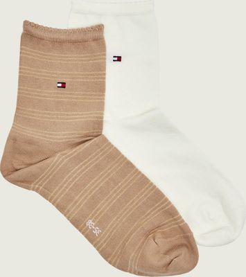 Skarpetki damskie bez wzorów Tommy Hilfiger ze sklepu: Gomez Fashion Store w kategorii: Skarpetki damskie - zdjęcie 874714-BD9-10338_TH265W000232003