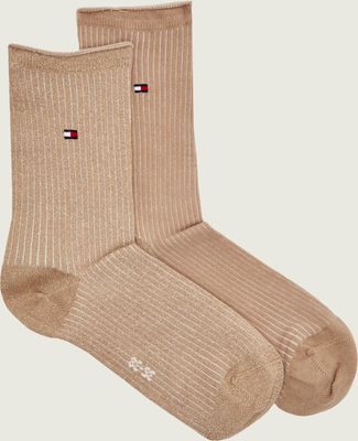 Skarpetki damskie bez wzorów Tommy Hilfiger ze sklepu: Gomez Fashion Store w kategorii: Skarpetki damskie - zdjęcie 874714-BD9-10338_TH265W000233003