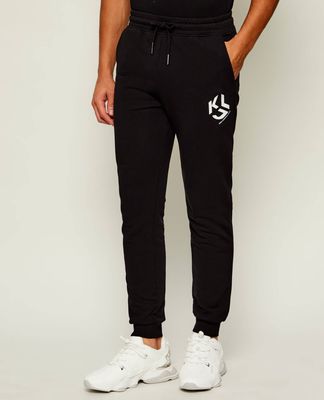 Spodnie męskie w sportowym stylu jesienne Karl Lagerfeld Jeans ze sklepu: Gomez Fashion Store w kategorii: Spodnie męskie - zdjęcie 874714-BD9-10338_KJ265M000008120