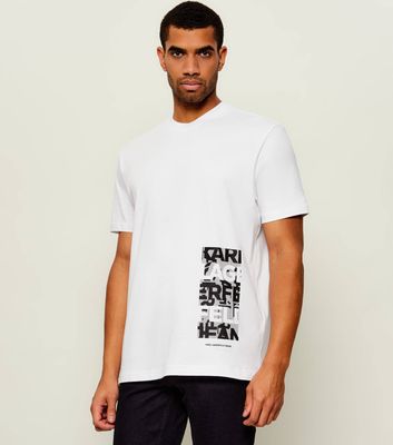 T-shirt męski młodzieżowy wiosenny Karl Lagerfeld Jeans ze sklepu: Gomez Fashion Store w kategorii: T-shirty męskie - zdjęcie 874714-BD9-10338_KJ265M000011119
