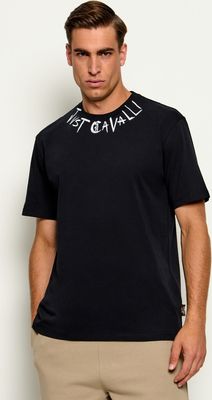 T-shirt męski wiosenny Just Cavalli ze sklepu: Gomez Fashion Store w kategorii: T-shirty męskie - zdjęcie 874714-BD9-10338_CA265M000025899