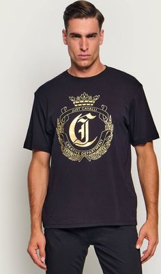 Just Cavalli - T-shirt męski młodzieżowy ze sklepu: Gomez Fashion Store w kategorii: T-shirty męskie