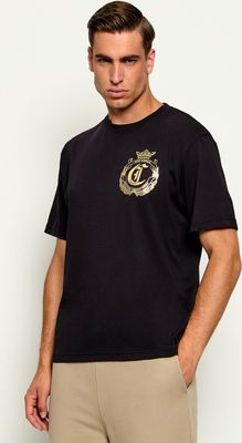 T-shirt męski młodzieżowy Just Cavalli ze sklepu: Gomez Fashion Store w kategorii: T-shirty męskie - zdjęcie 874714-BD9-10338_CA265M000028009