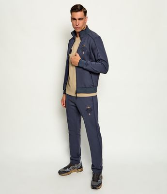 Dres męski Aeronautica Militare ze sklepu: Gomez Fashion Store w kategorii: Dresy męskie - zdjęcie 874714-BD9-10338_AM265M000070482