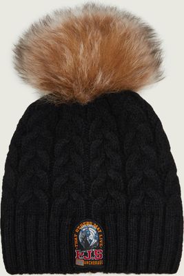 Czapka zimowa damska PARAJUMPERS ze sklepu: Gomez Fashion Store w kategorii: Czapki zimowe damskie - zdjęcie 874714-BD9-10338_JP265W000004061
